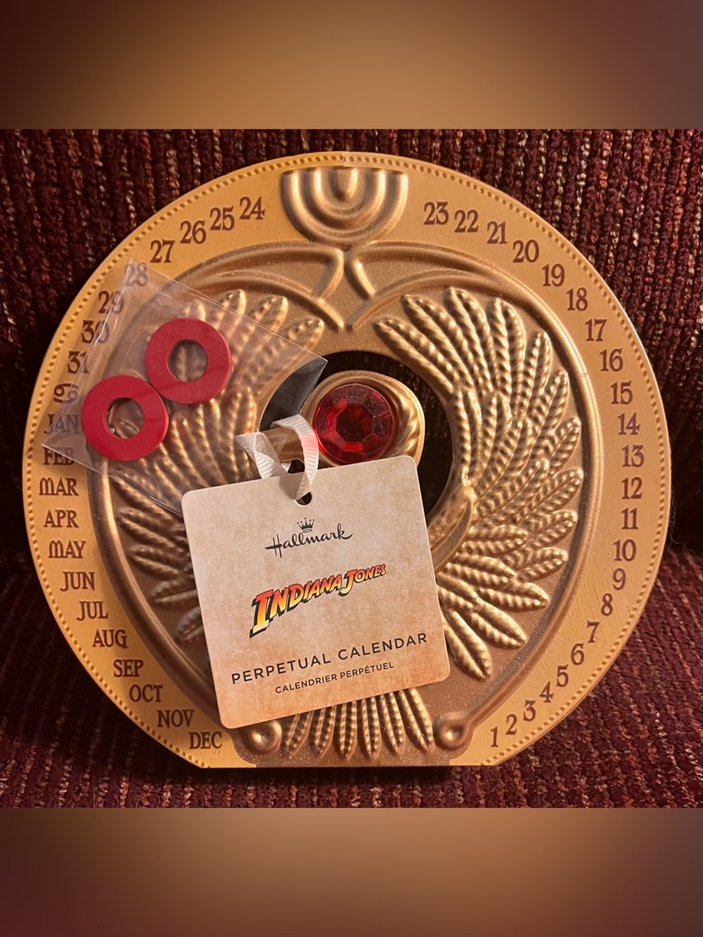 Indiana Jones Perpetual Calendar by Hallmark